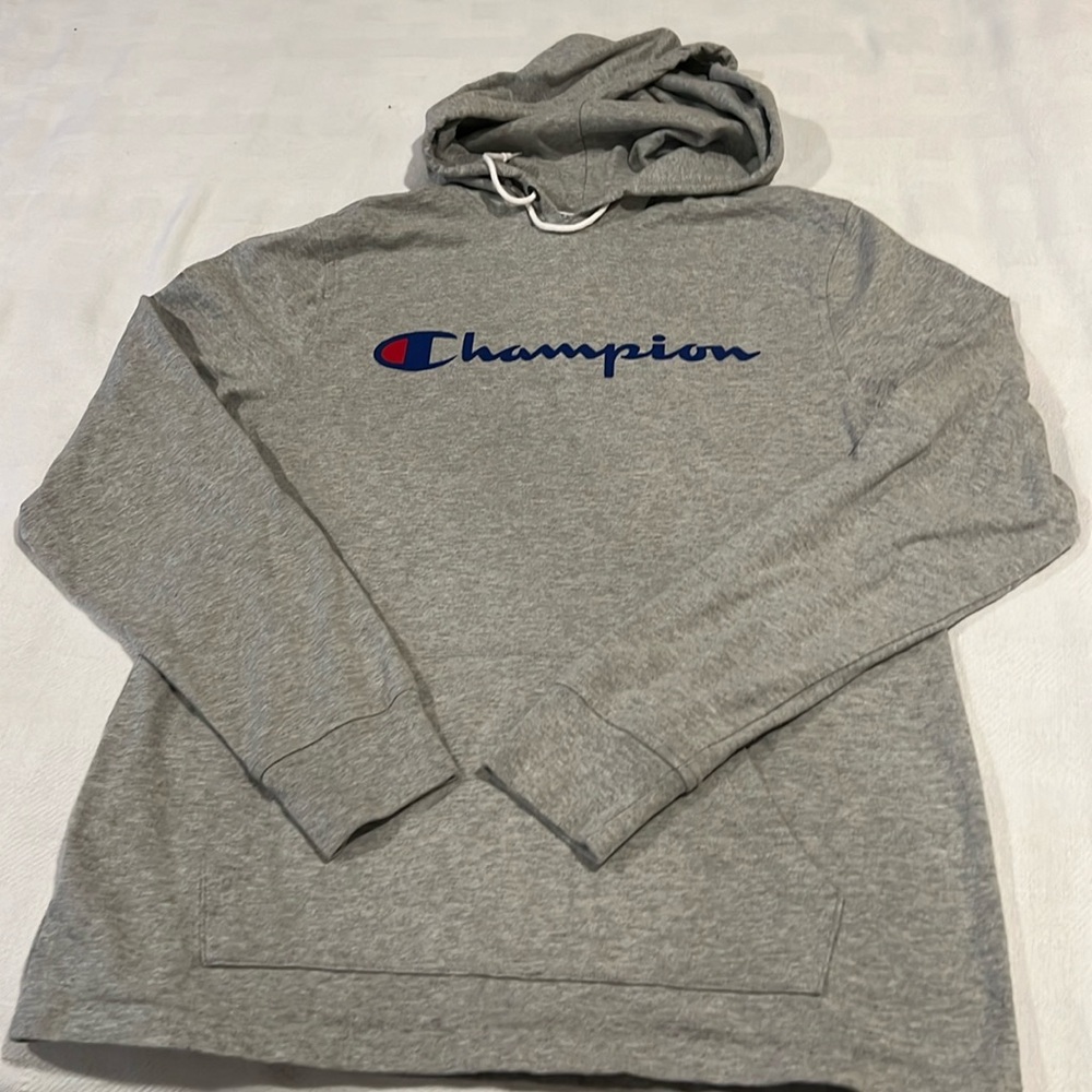 Champion long sleeve hooded top